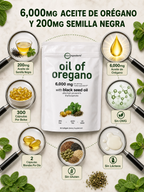 Aceite de Orégano con Semilla Negra