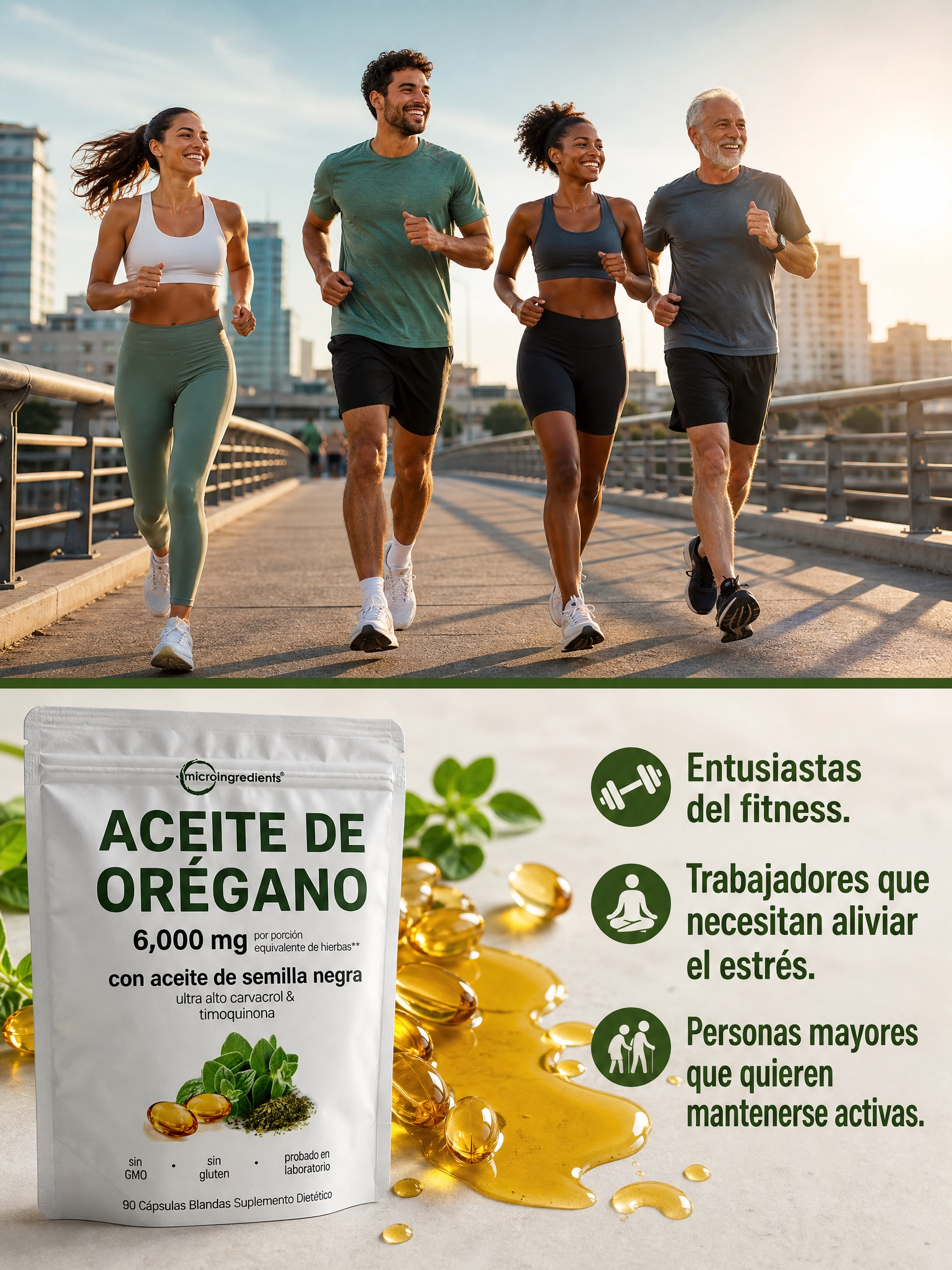 Aceite de Orégano con Semilla Negra