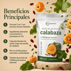 Cápsulas de Aceite de Semillas de Calabaza con Palma enana
