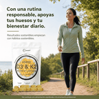 Vitamina D3 + K2 con Aceite de Coco – 90 Cápsulas