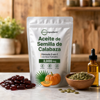 Cápsulas de Aceite de Semillas de Calabaza con Palma enana